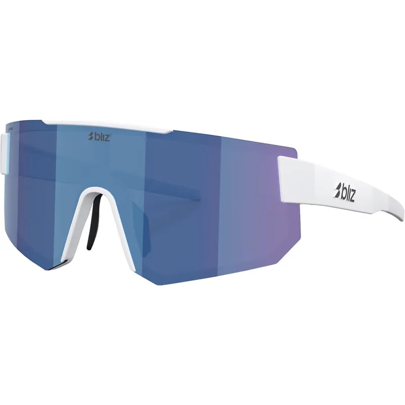Bliz P005 XXL Brille - Matte White - Smoke/Blue Multicolor Letzte Chance