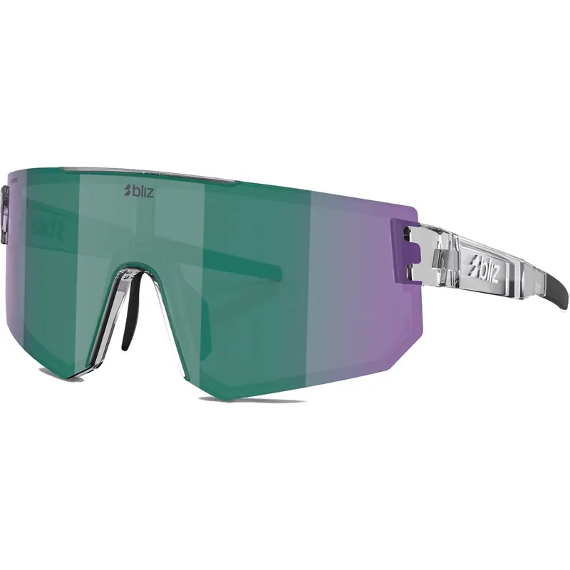 Bliz P005 XXL Brille - Crystal Black - Green/Green Multicolor Bestpreis
