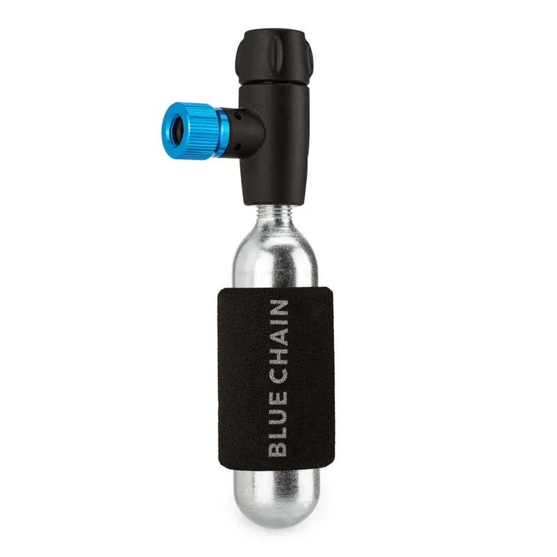 BLUECHAIN BASIC Kartuschenpumpe & CO2 Kartusche 16g Highlight