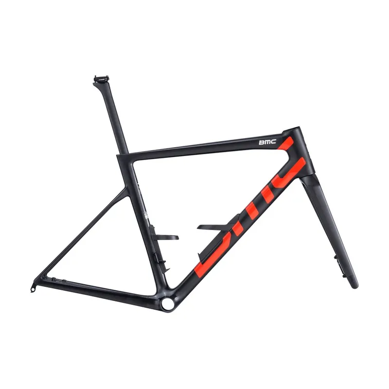 Sonderangebot BMC TEAMMACHINE SLR 01 - Carbon Rahmenset - 2026 - VAR2 carbon / neon red
