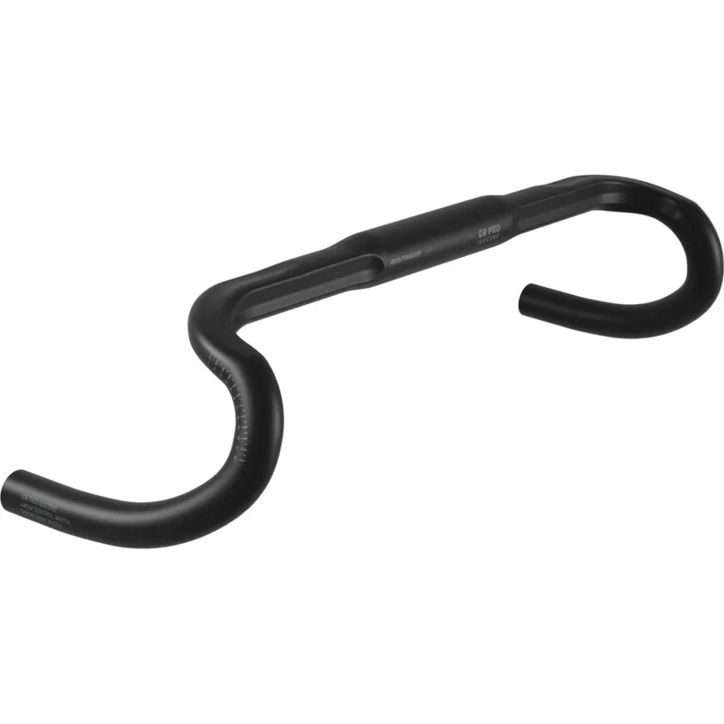 Bontrager GR Pro IsoCore Quest Gravel Lenker - 31.8 Carbon - deep smoke Preisreduziert