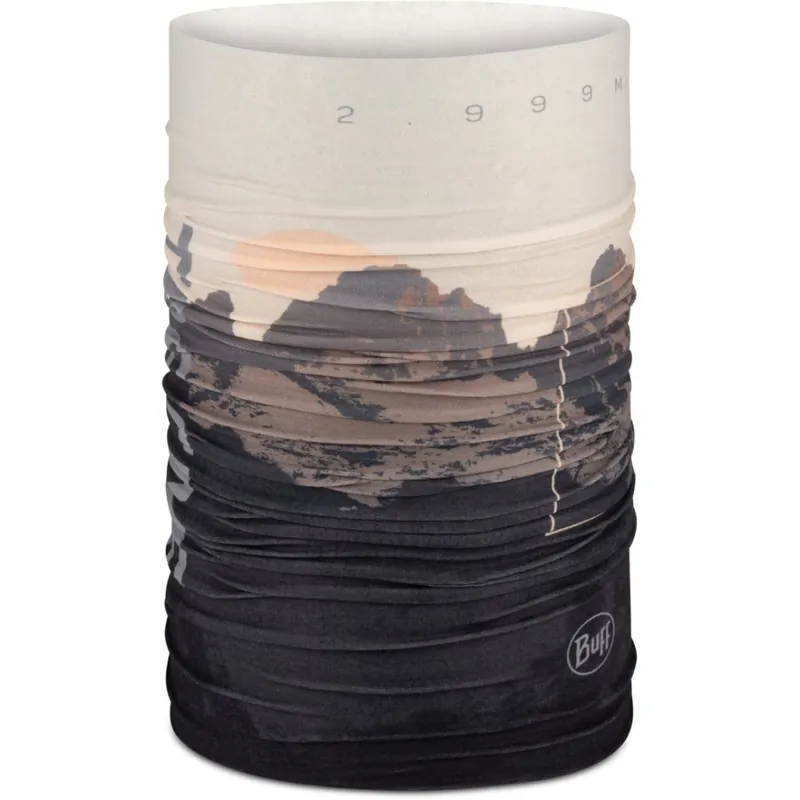 Sonderangebot Buff® Original EcoStretch Multifunktionstuch - Tre Cime Peak Dark Brown