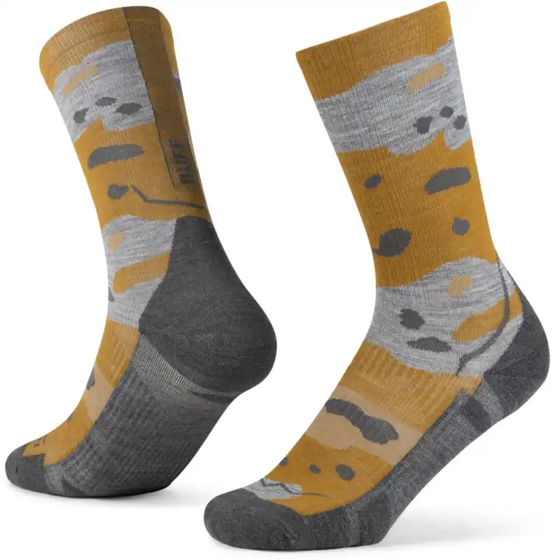 Buff® Merino Lightweight Crew Socken - LWC2 Umber Khaki Online Kaufen