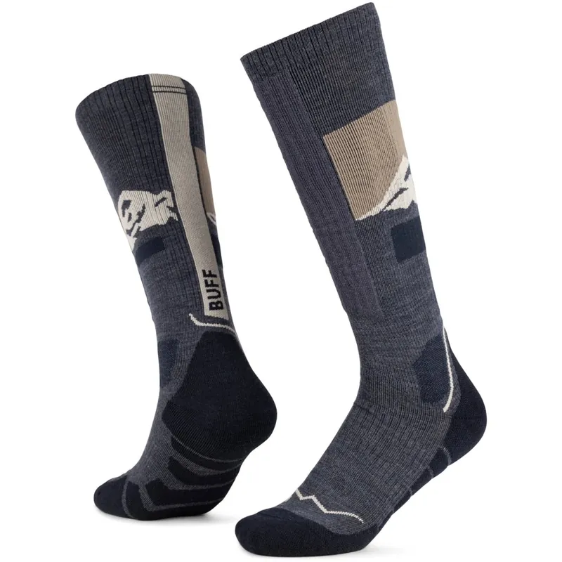Jetzt Kaufen Buff® Merino HW Over the Calf Kniestrümpfe - O1 Night Blue
