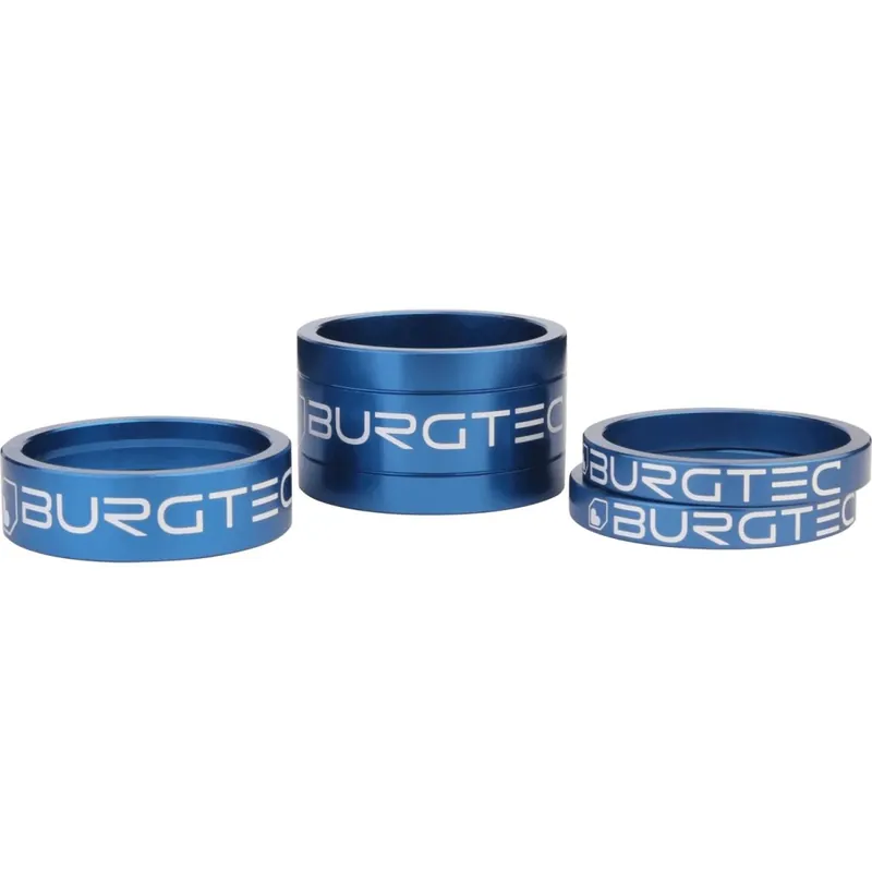 Schneller Versand Burgtec Vorbau-Spacer-Kit - 5/10/20mm - deep blue