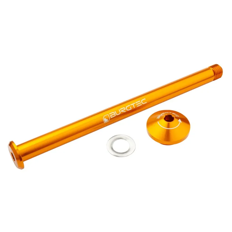 Burgtec Steckachse - hinten 12x148mm Boost 171mm für Yeti - iron bro orange Preiswert