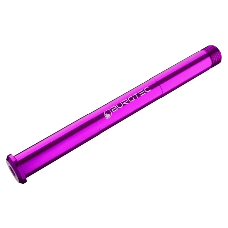 Burgtec Steckachse - vorn 15x110mm Boost 158mm für RockShox - purple rain Nur Für Kurze Zeit