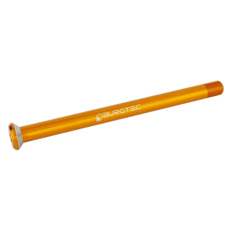 Aktuell Burgtec Steckachse - hinten 12x148mm Boost 172mm für Specialized - iron bro orange