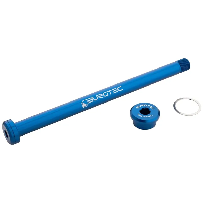 Jetzt Kaufen Burgtec Steckachse - hinten 12x148mm Boost 173mm für Rocky Mountain - deep blue