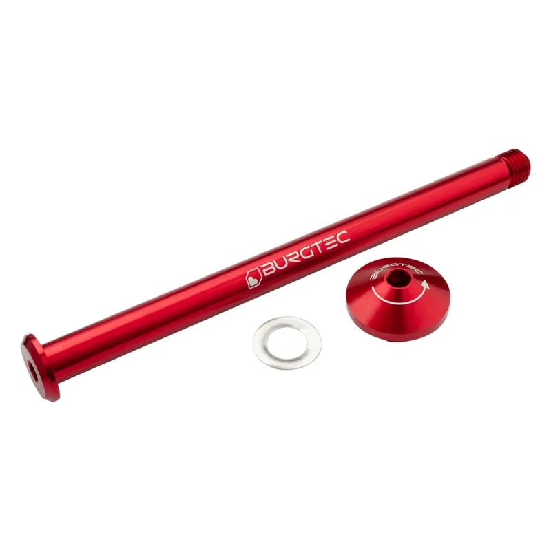 Burgtec Steckachse - hinten 12x148mm Boost 171mm für Yeti - race red Nur Für Kurze Zeit