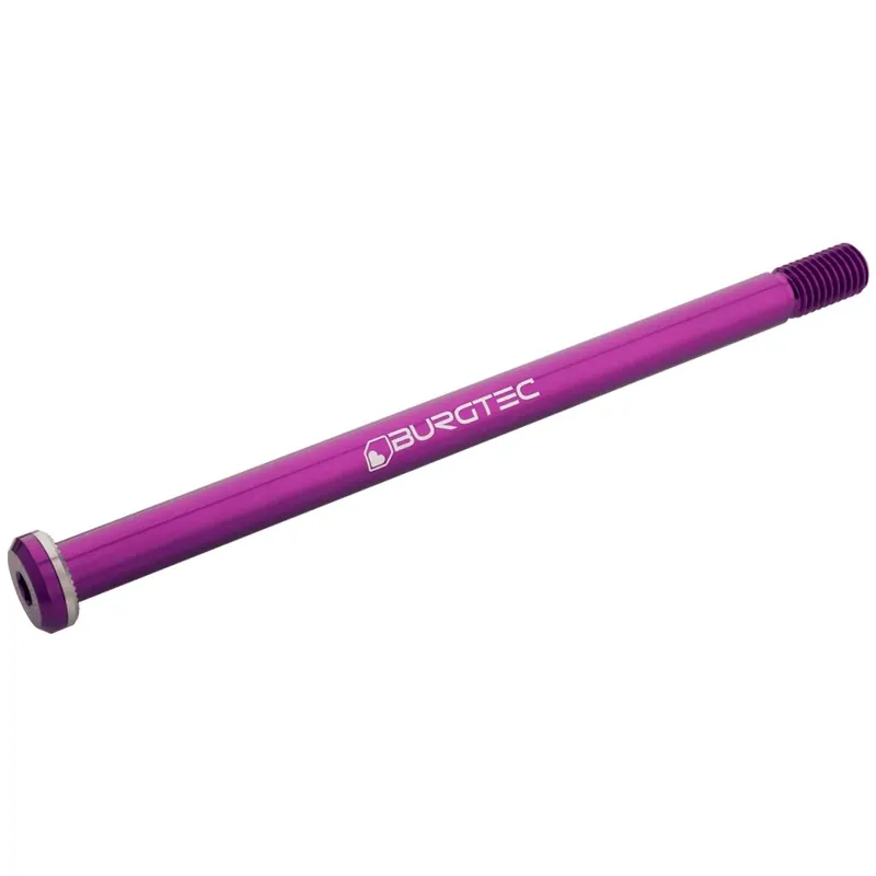 Zertifiziert Burgtec Steckachse - hinten 12x148mm Boost 188mm M12x1.75 - purple rain