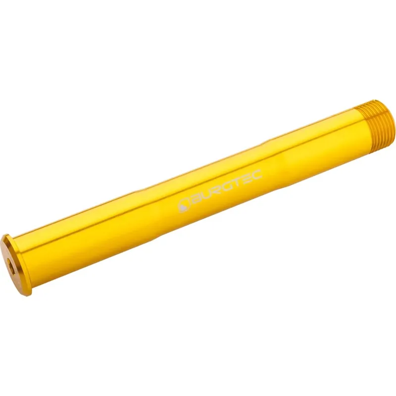 Burgtec Steckachse - vorn 20x110mm Boost 158mm für Rockshox BoXXer - burgtec bullion gold Versand Am Gleichen Tag