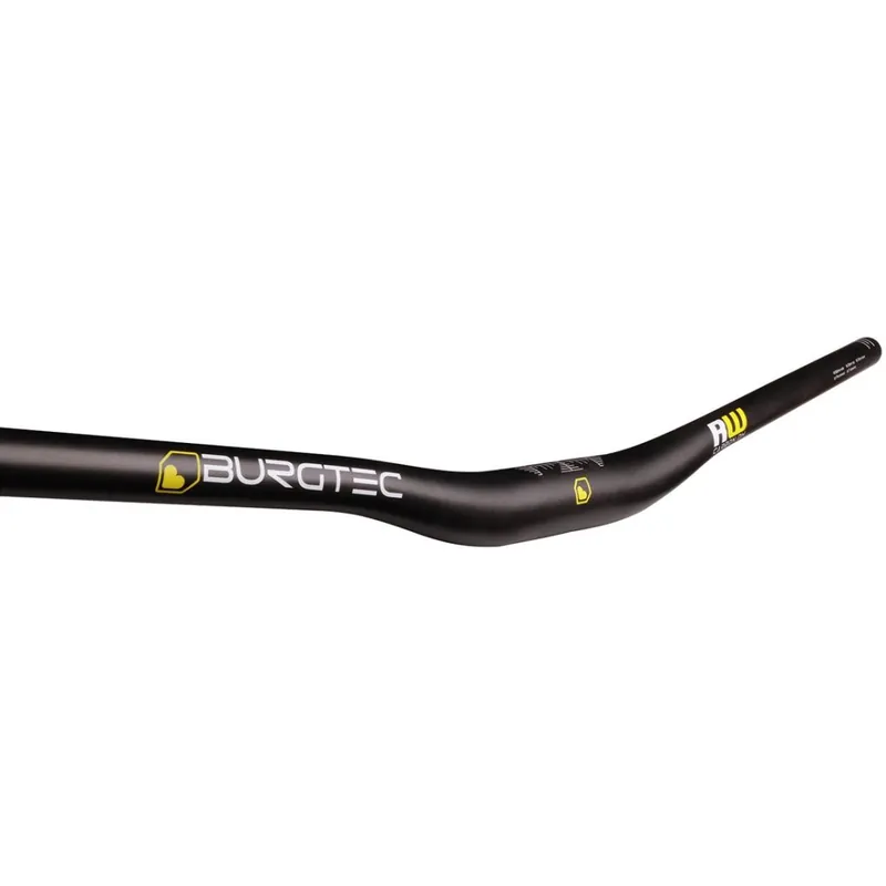 Neue Kollektion Burgtec RideWide DH Carbon 31.8 MTB-Lenker - 800mm - 20mm Rise - UD carbon