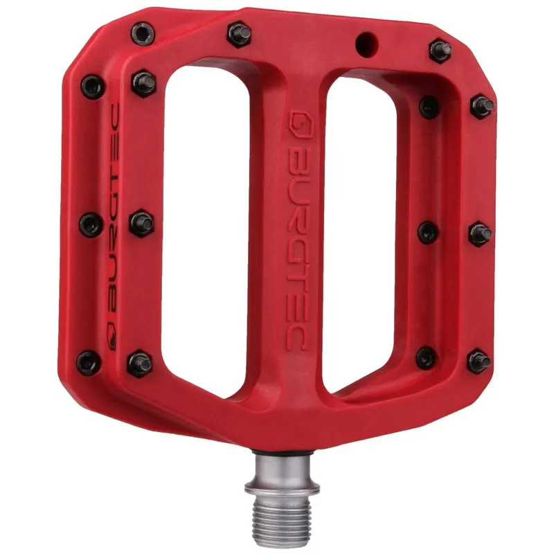 Neu Im Sortiment Burgtec MK4 Composite Plattform Pedale - race red