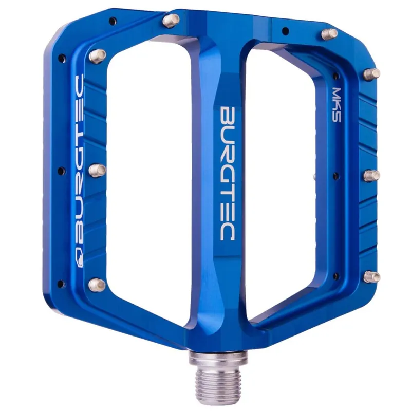 Angebot Burgtec Penthouse MK5 Plattform Pedal - Stahlachse - Deep blue