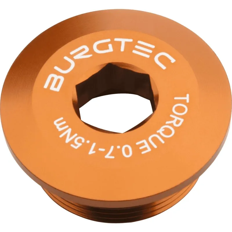 Aktuell Burgtec Kurbelschraube - Shimano - kash bronze