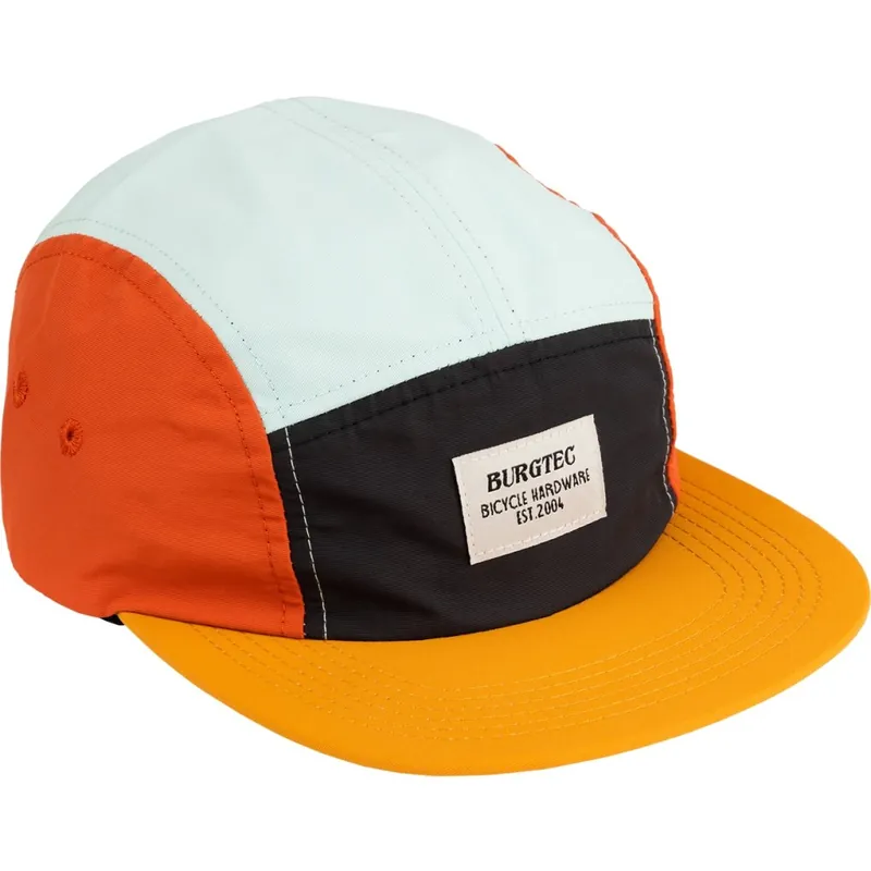 Schneller Versand Burgtec Courier Five Panel Cap - sweet mustard