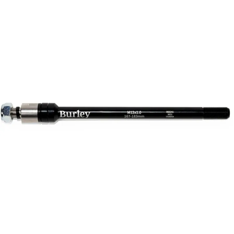 Burley Steckachse für Fahrradanhänger - 12x167/183mm - M12x1,0 Expressversand