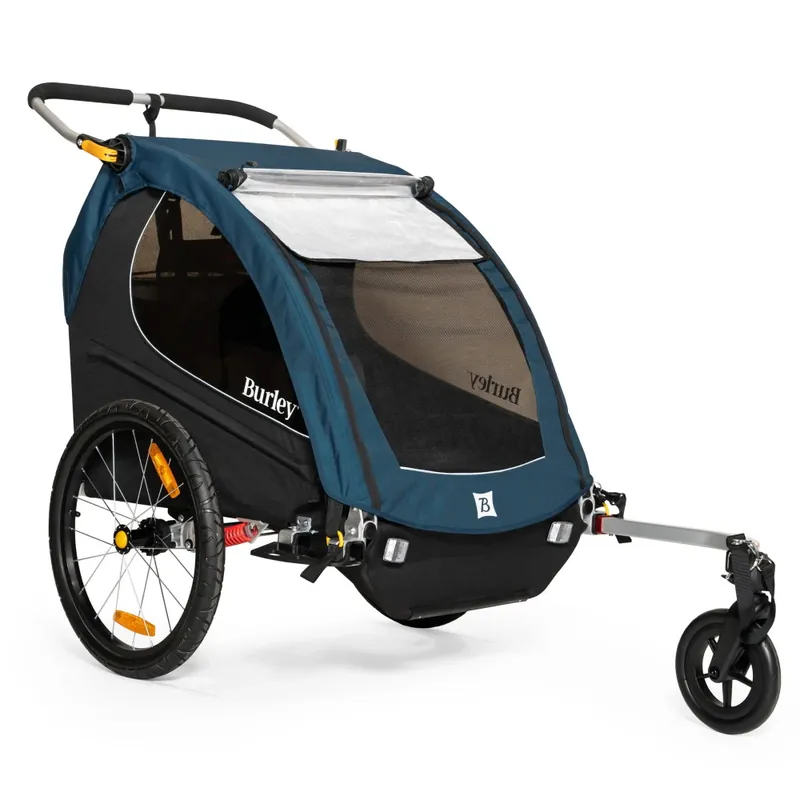 Online Kaufen Burley Encore X Fahrradanhänger für 1-2 Kinder - pacific blue/black