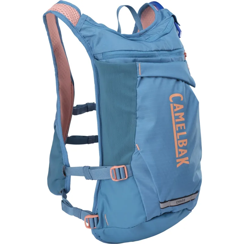 CamelBak Chase Adventure 8L Trinkweste Damen + 2L Crux Trinkblase - teal/blush Neue Ware