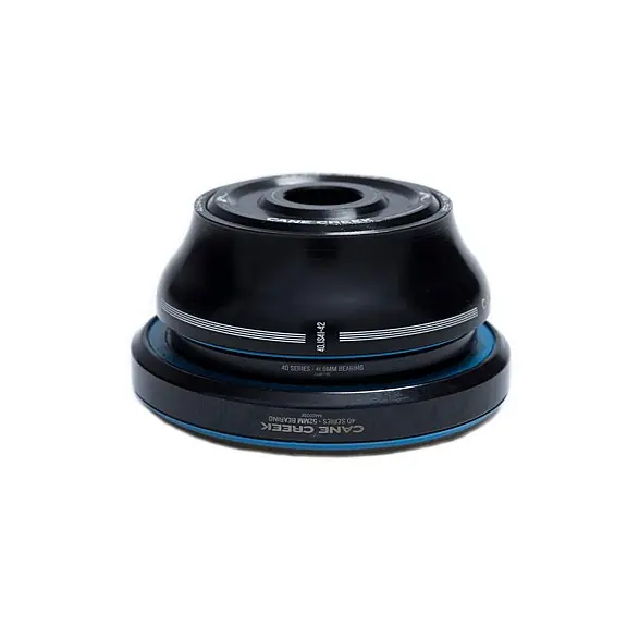 Preisreduziert Cane Creek 40 Tall Cover Complete Steuersatz Tapered - IS42/28.6 IS52/40 - schwarz