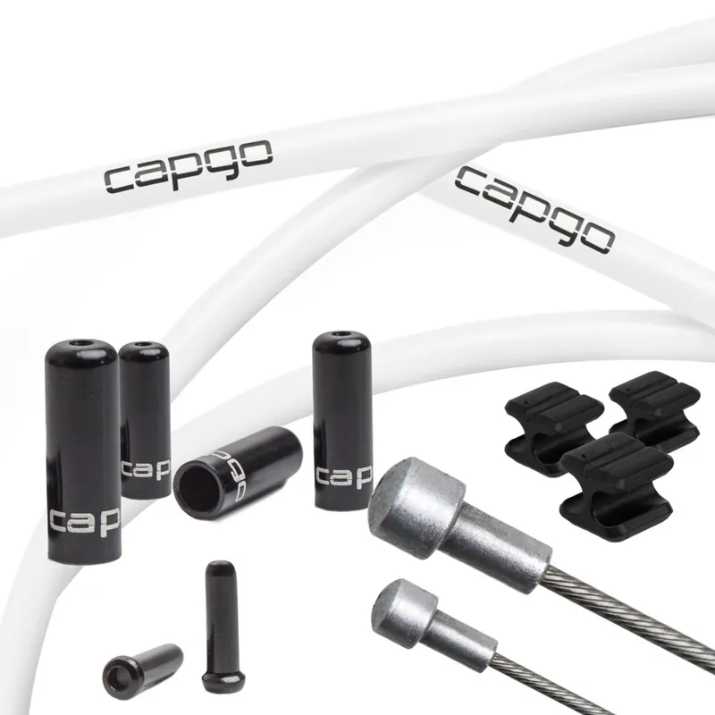 Bestseller capgo Bremszugset - Orange Line Kevlar/PTFE - Road (Campagnolo) weiß