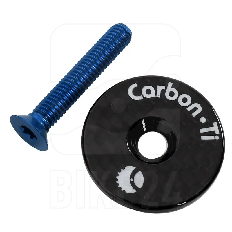 Sonderaktion Carbon-Ti X-Cap Ahead Kappe - Carbon - blau