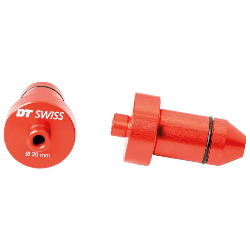 DT Swiss Achsadapter 20mm für Zentrierständer 2.0 (2Stk.) - TUWXXXXV05123S Neue Kollektion