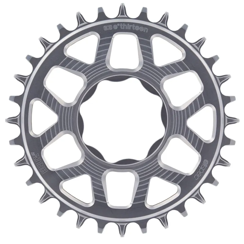 Kracherpreis e*thirteen Helix Race e*spec - Direct Mount Kettenblatt - TQ HPR50 - silver
