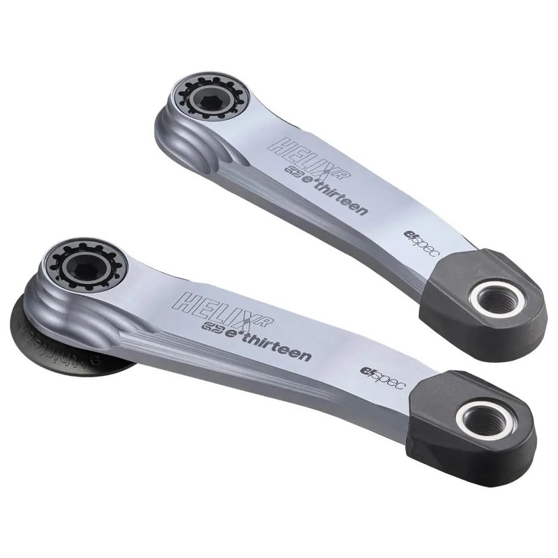 Neue Ware e*thirteen Helix Race E*spec Kurbelarme - Bosch Gen4 / Brose S Mag / TQ HPR50 - 26.5mm Offset - silber