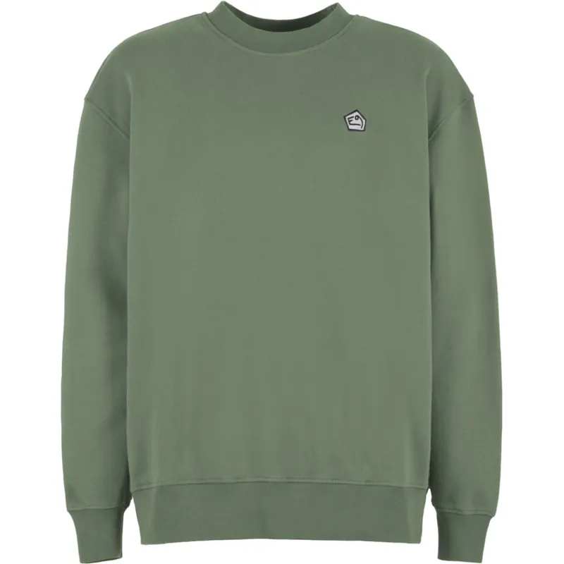Aktuell E9 Turtle Sweatshirt Herren - Agave/Sapiens
