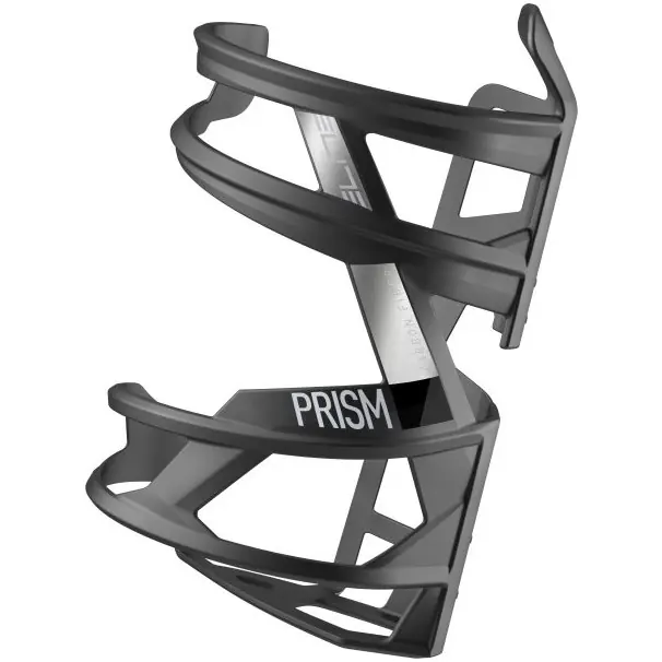 Billig Elite Prism Carbon Flaschenhalter - Links - schwarz/schwarz