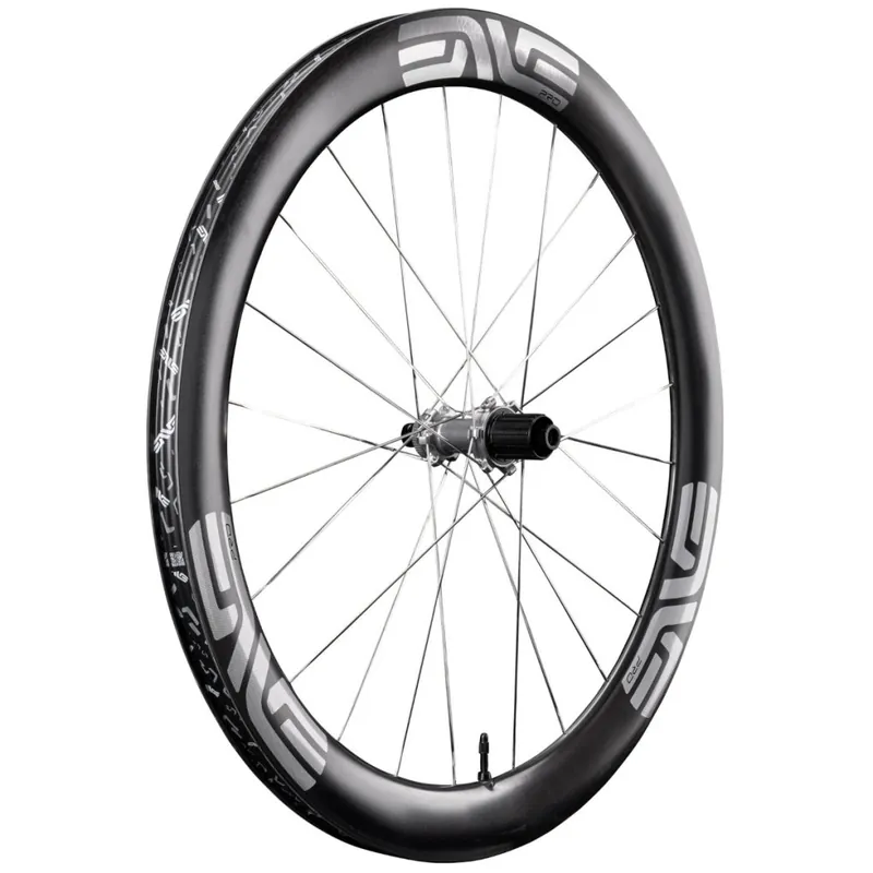 Direkt Vom Hersteller ENVE SES 4.5 PRO - Hinterrad - 28" Carbon Hookless Centerlock 12x142mm - Silber - Shimano HG