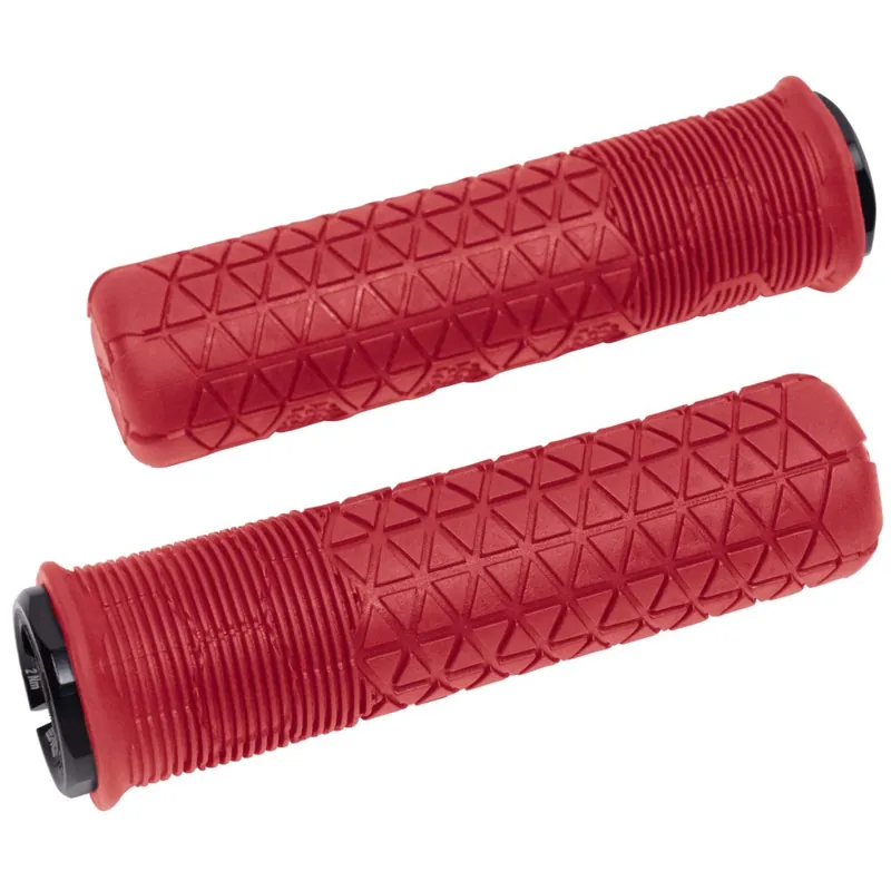 Echt ENVE Fractal Lock-On Trail Lenkergriffe - 31.5mm - dunkelrot