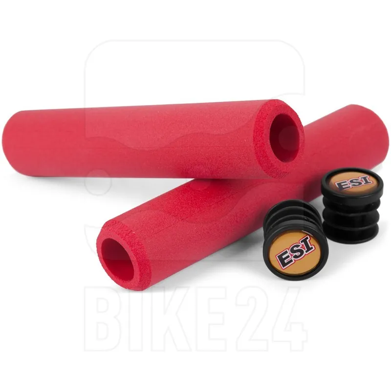 Markenprodukt ESI Grips Racer‘s Edge Lenkergriffe - Red