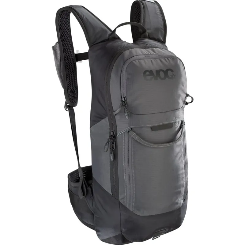 Neu Im Sortiment EVOC Fr Lite Race 10 Protektorrucksack - Carbon Grey / Schwarz