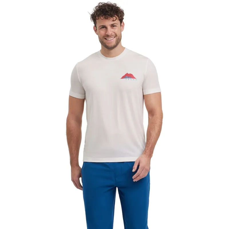 Letzte Chance Falke TK Climawool T-Shirt Herren - off-white 2040