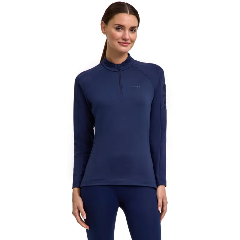 Falke SK Thermallayer Langarmshirt Damen - space blue 6116 Mega-Angebot