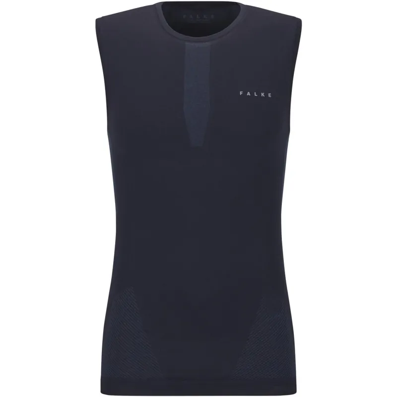Expressversand Falke Warm Tanktop Herren - schwarz 3000 (39663)