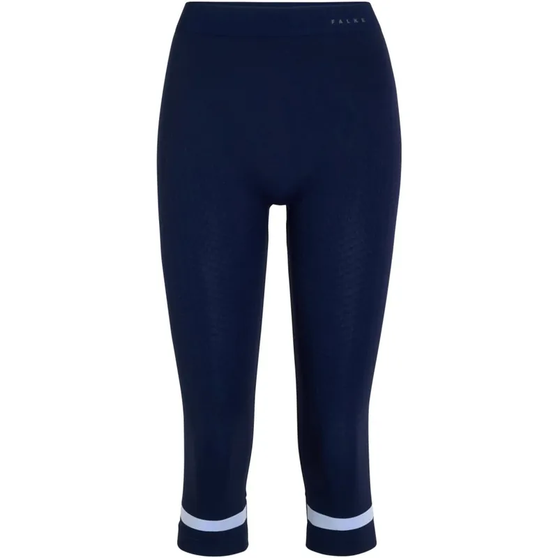 Falke Warm Trend 3/4 Tights Damen - space blue 6116 Knallerangebot