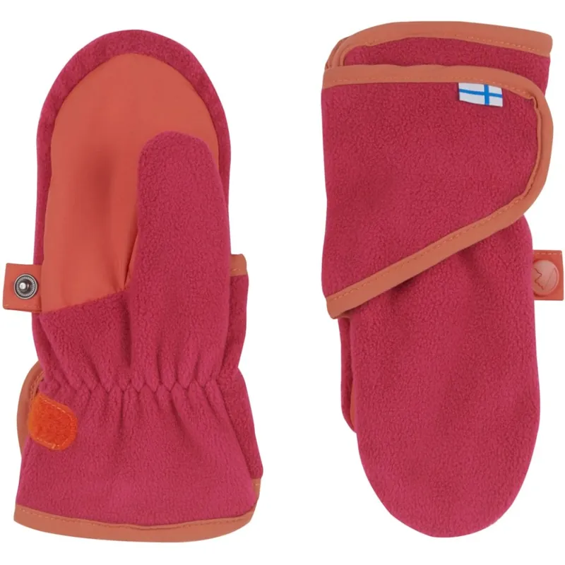Finkid LAPANEN LIGHT Kinder Fäustlinge - raspberry/fox Knallerangebot