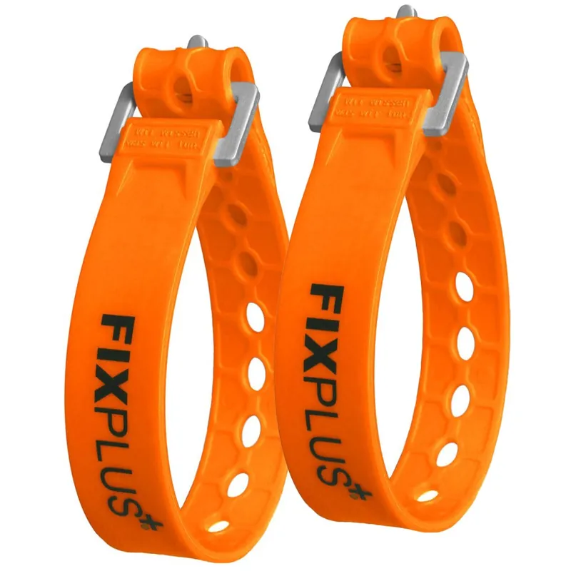 Ausverkauf FixPlus Strap Gummizurrband 23cm - 2 Stück - orange