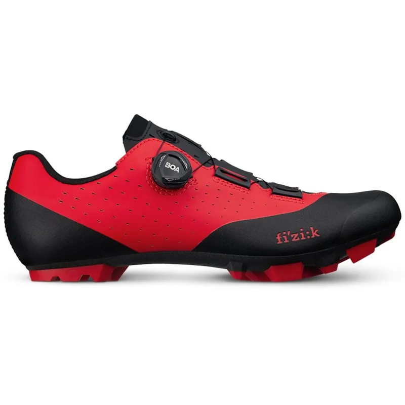 Neue Ware Fizik Vento Overcurve X3 MTB Schuhe Herren - rot/schwarz