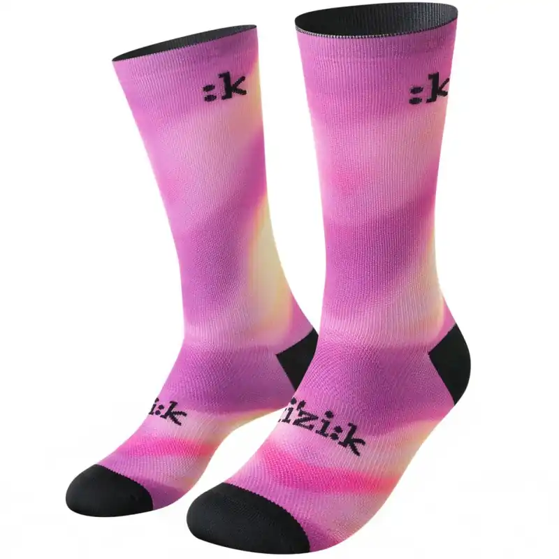 Fizik Performance Air Fahrradsocken - purple/yellow Must-Have