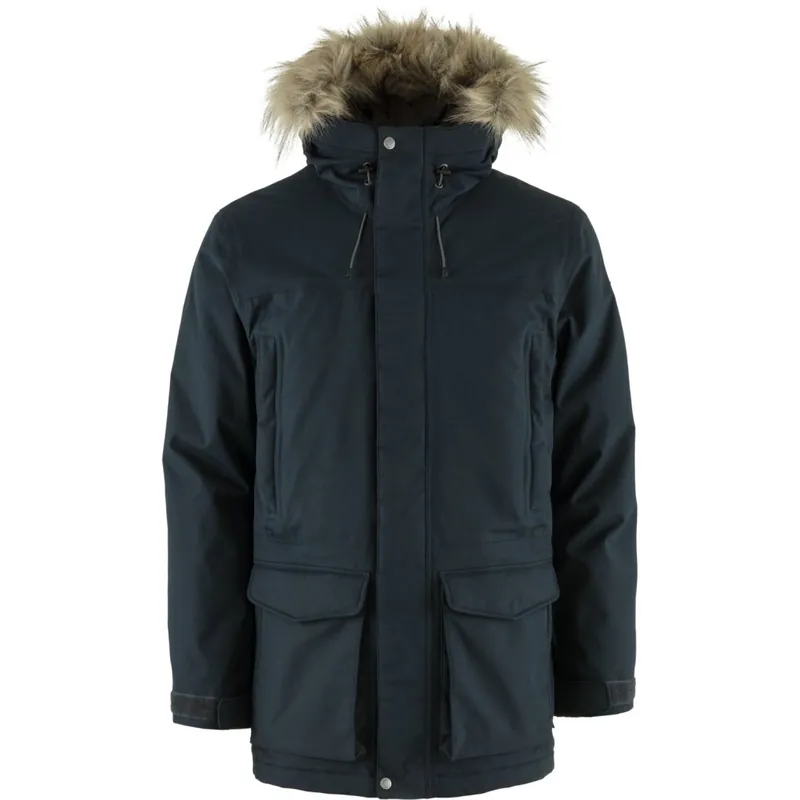 Fjällräven Nuuk Lite Parka Herren - dark navy Solange Der Vorrat Reicht