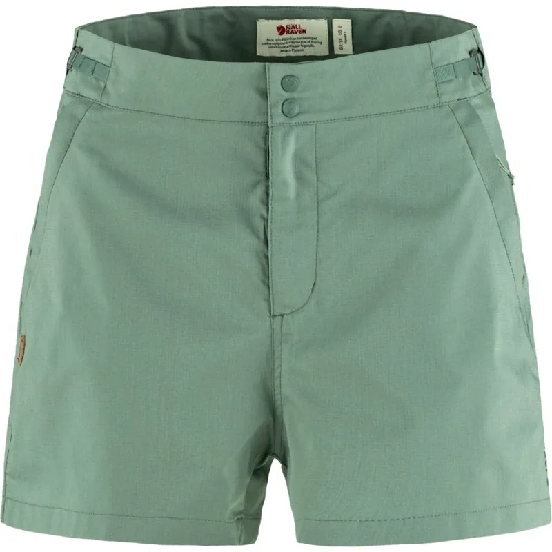 Abverkauf Fjällräven Abisko Hike Shorts Damen - patina green