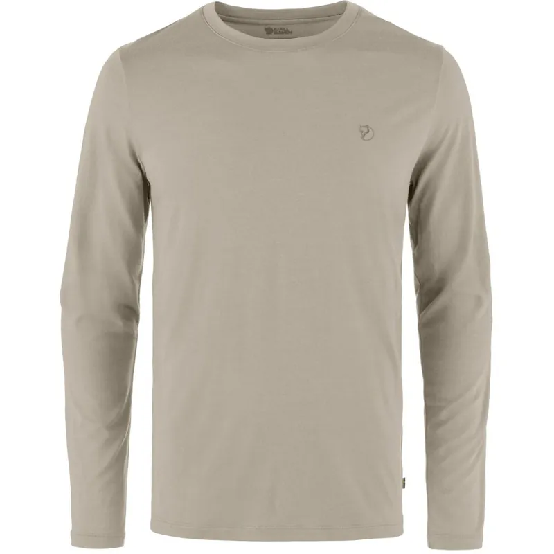 Fjällräven Abisko Wool Langarmshirt Herren - light fossil Billig