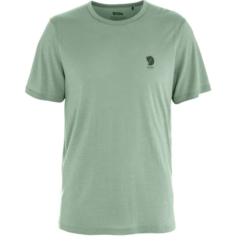 Echt Fjällräven High Coast Kurzarmshirt Herren - misty green