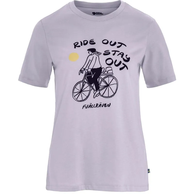 Fjällräven Hoja Iväg T-Shirt Damen - lavender mist Sichere Zahlung