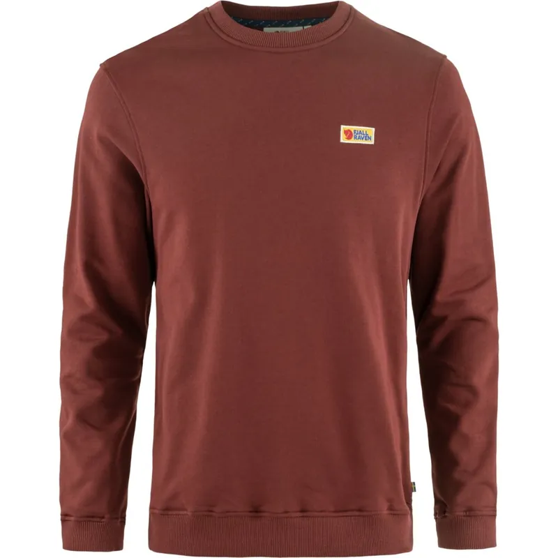 Mega-Angebot Fjällräven Vardag Pullover Herren - maroon